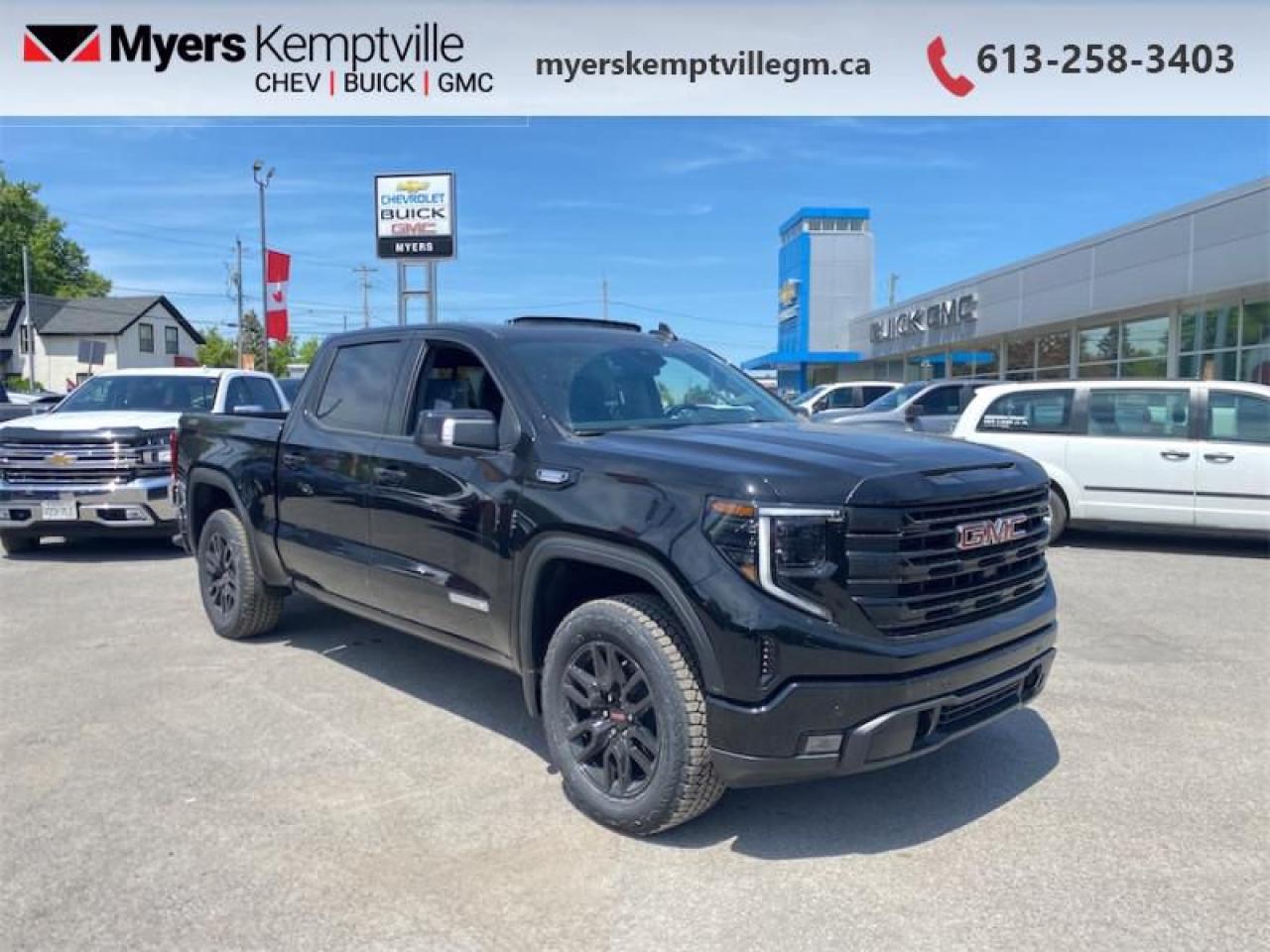 New 2025 GMC Sierra 1500 Elevation  - Sunroof - Diesel Engine for sale in Kemptville, ON