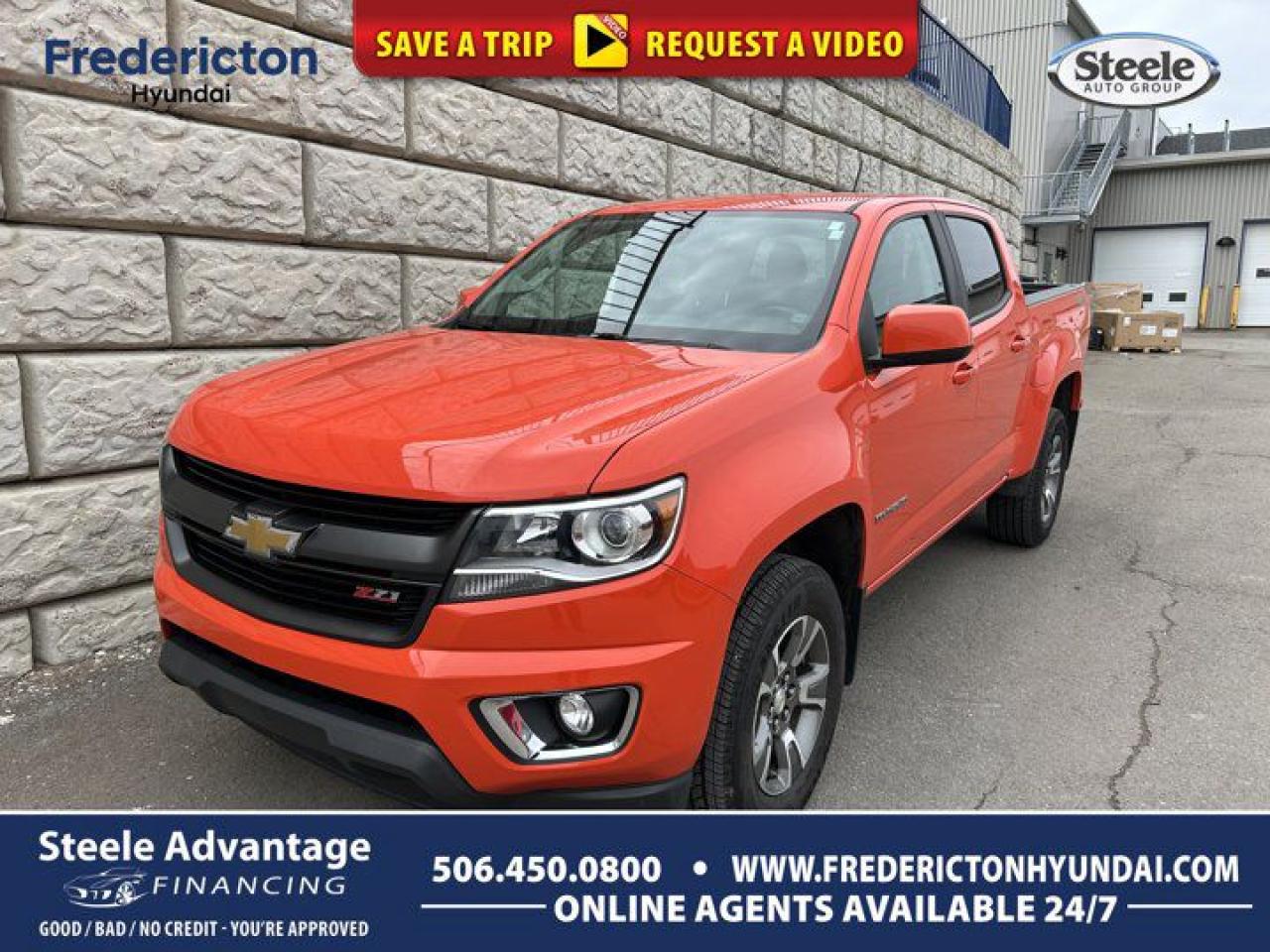 Used 2020 Chevrolet Colorado 4WD Z71 - LOW KM - ONE OWNER - LIKE NEW CONDITION for sale in Fredericton, NB