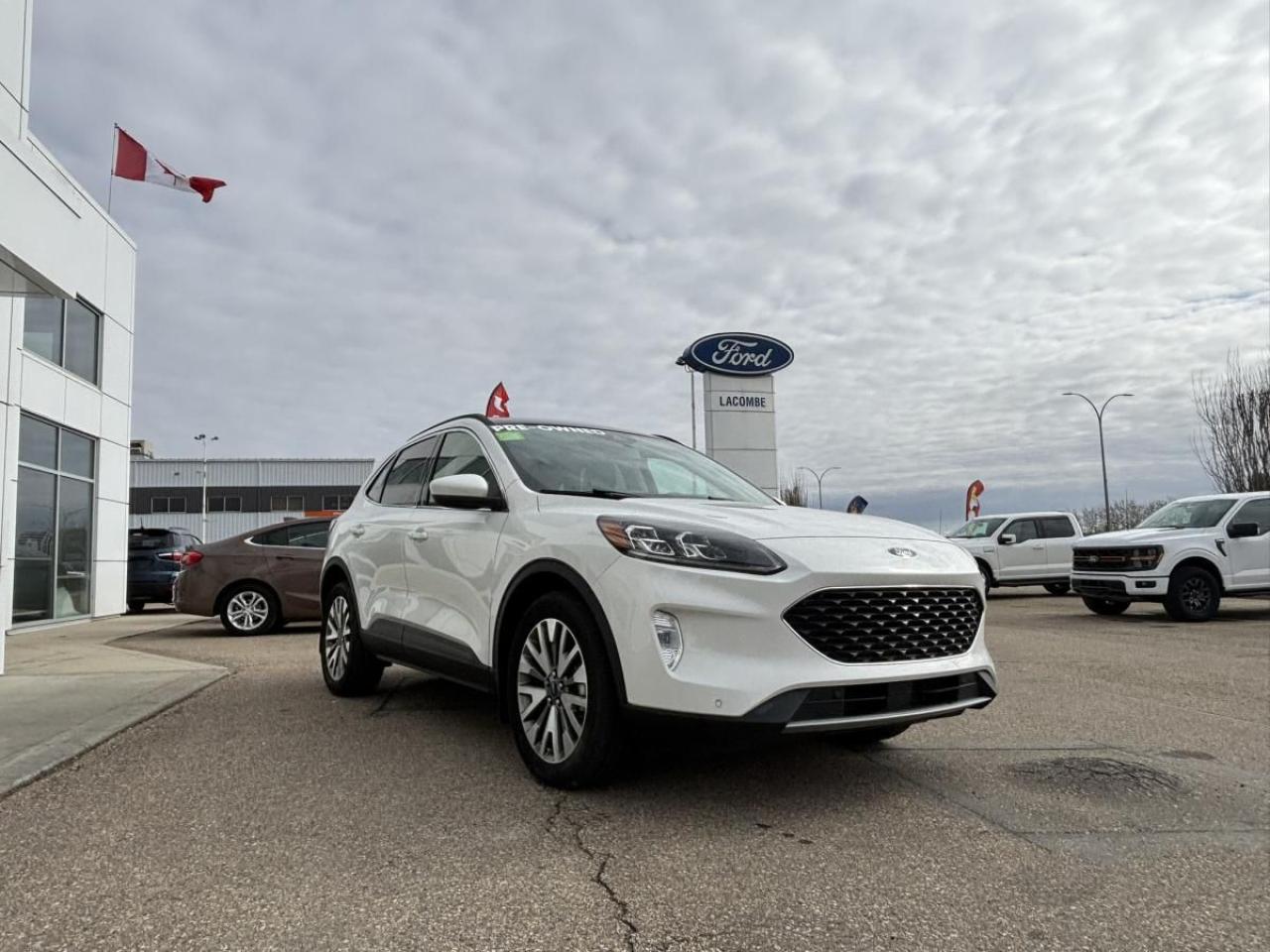 Used 2022 Ford Escape Titanium for sale in Lacombe, AB