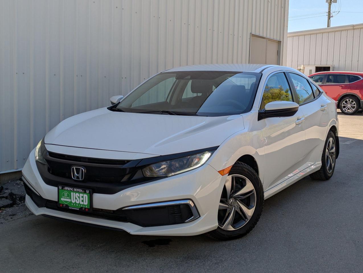 Used 2019 Honda Civic LX $220 BI-WEEKLY - NO REPORTED ACCIDENTS, ONE OWNER, GREAT ON GAS, SMOKE-FREE for sale in Cranbrook, BC