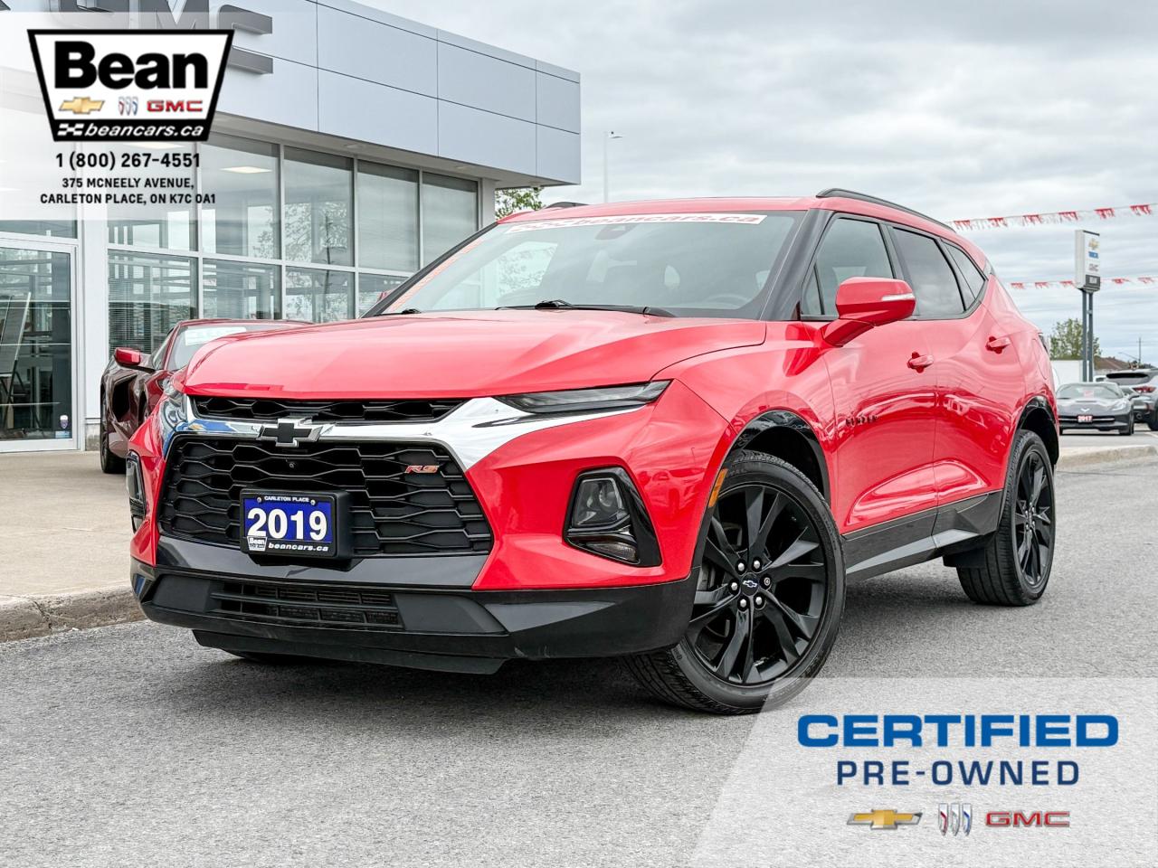 Used 2019 Chevrolet Blazer 3.6L V6, RS AWD, HEATED/VENTILATED LEATHER SEATS, HEATED STEERING WHEEL, PANORAMIC SUNROOF, BOSE AUDIO, TRAILERING PACKAGE, 21