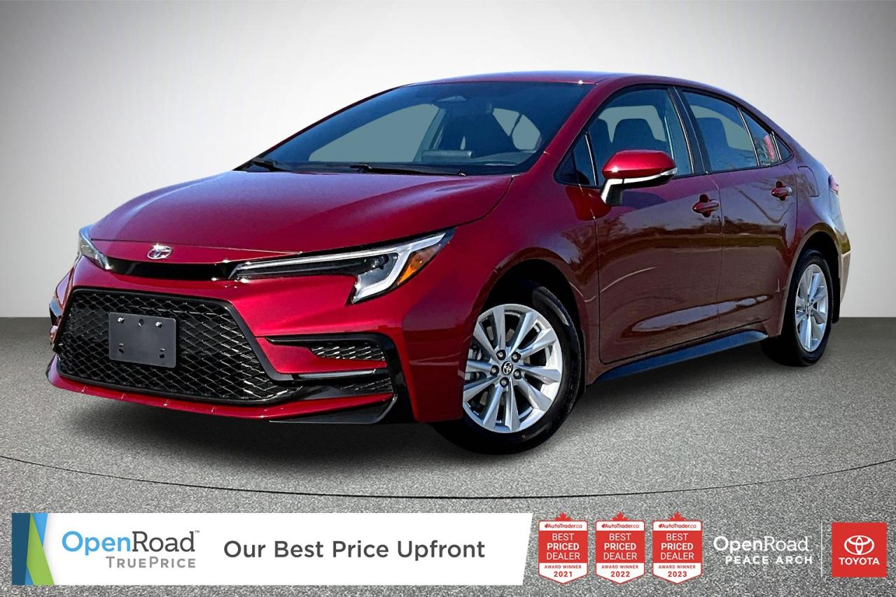 Used 2025 Toyota Corolla SE CVT for sale in Surrey, BC
