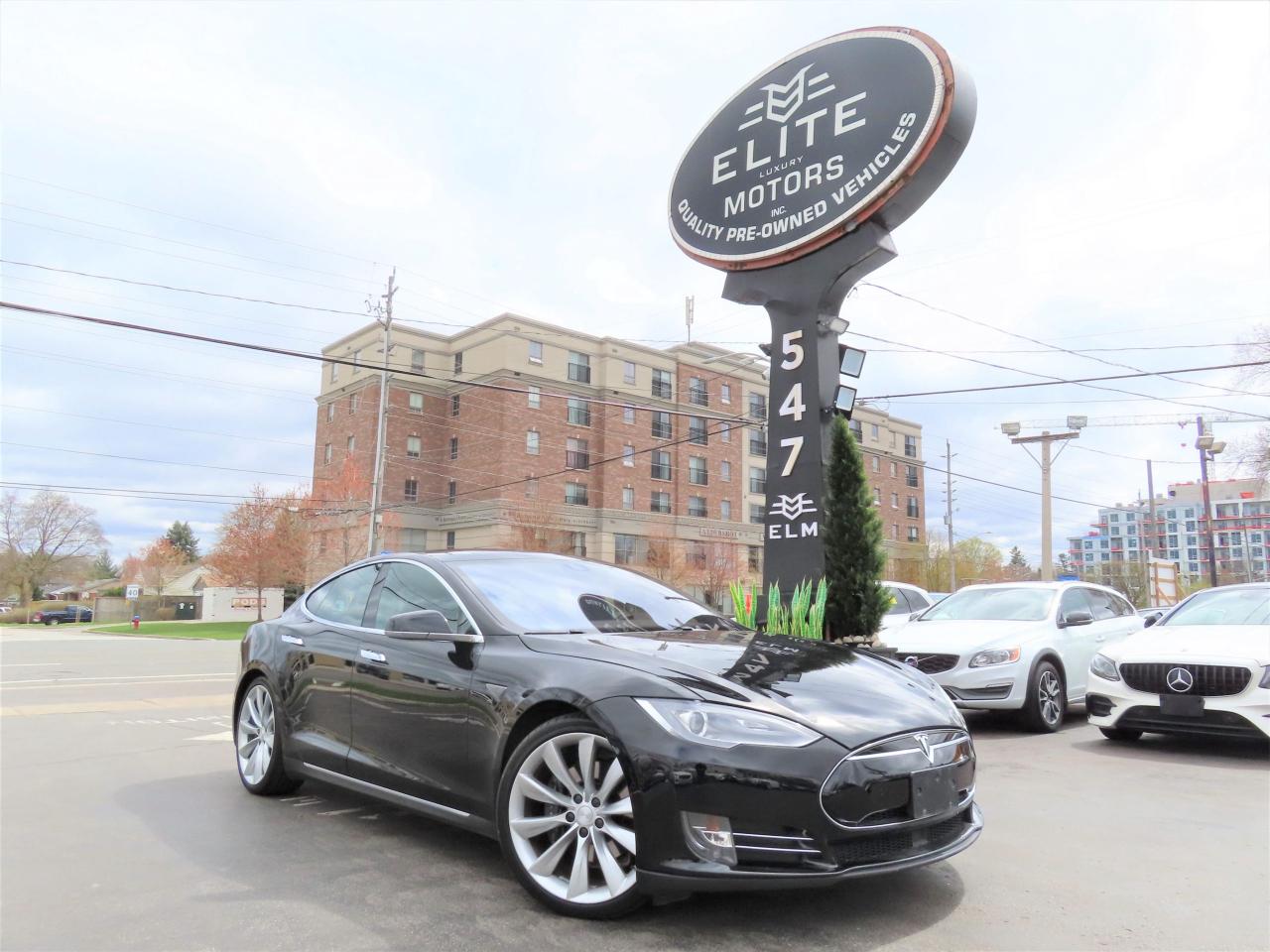 Used 2015 Tesla Model S 85D AWD - Navigation System - Panorama Roof !!! for sale in Burlington, ON