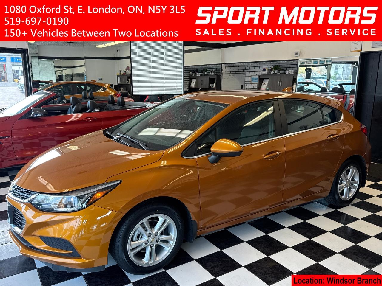 2017 Chevrolet Cruze LT+Camera+ApplePlay+New Tires+Remote Start Photo0