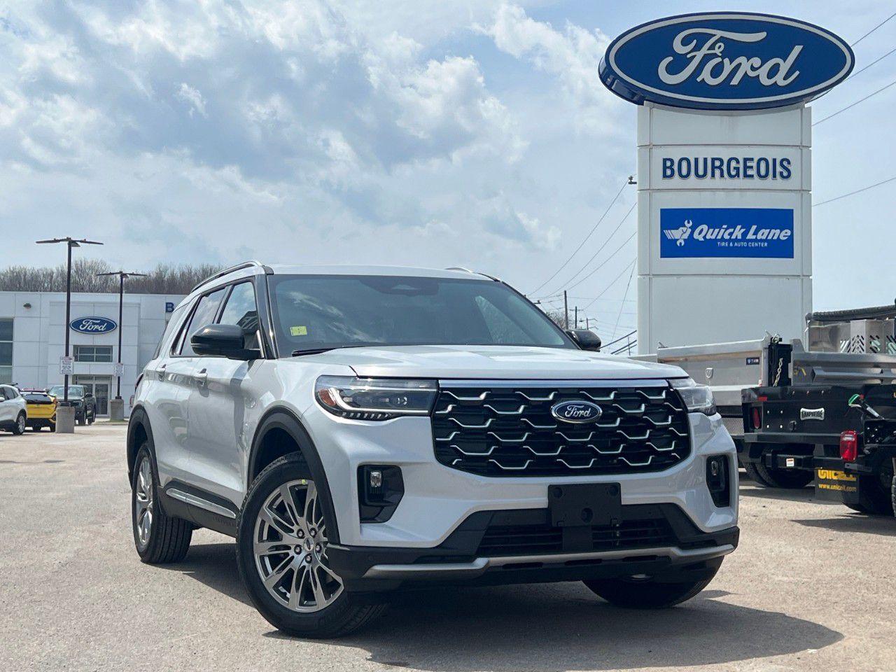 New 2025 Ford Explorer Platinum 4wd for sale in Midland, ON