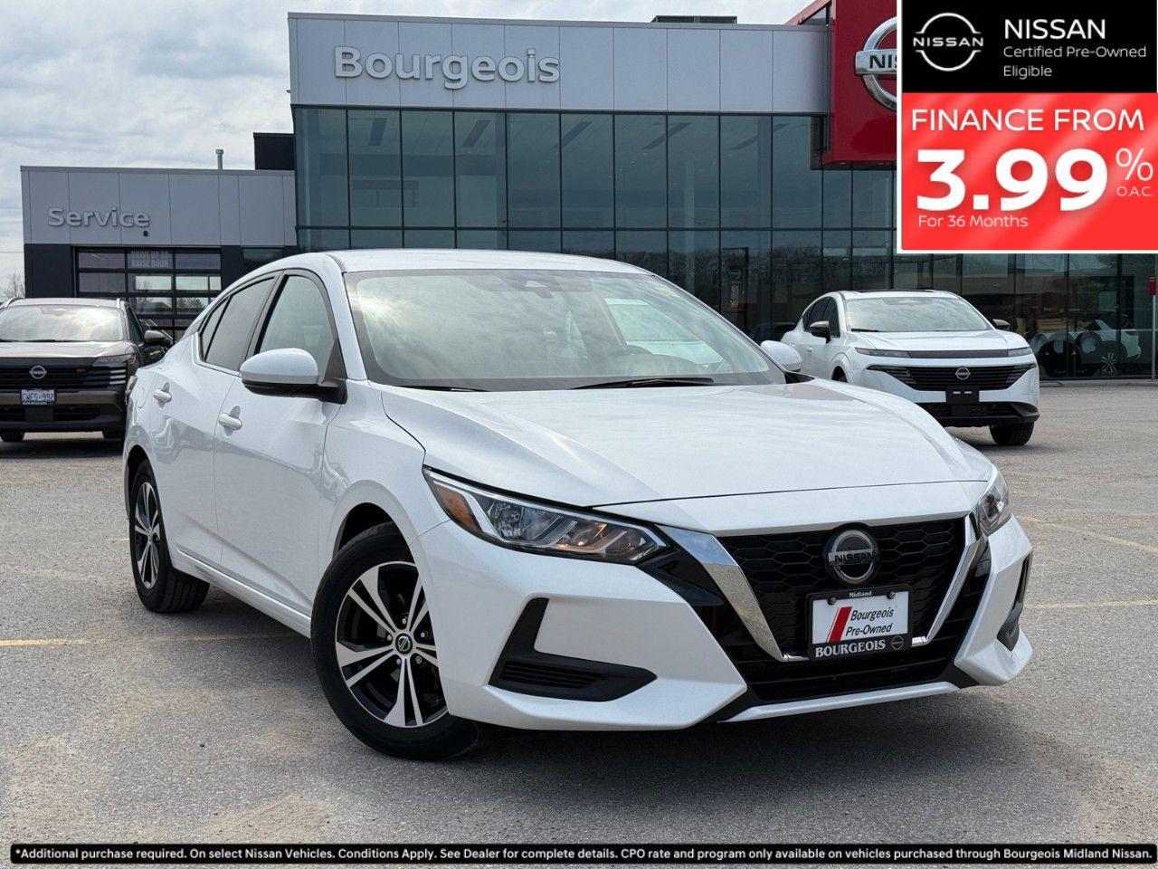 Used 2023 Nissan Sentra SV CVT for sale in Midland, ON
