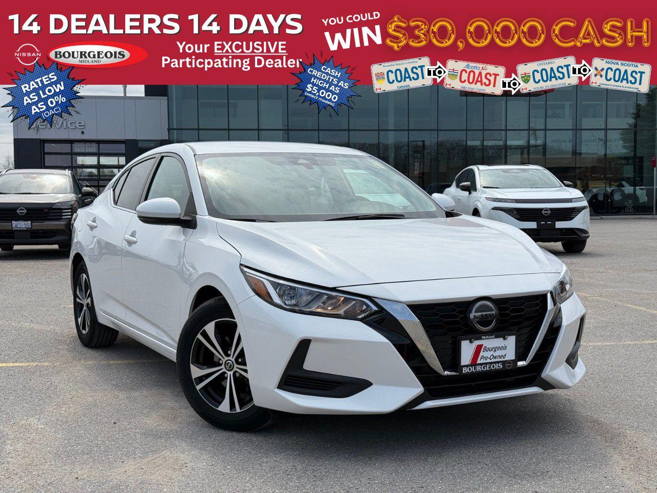 Used 2023 Nissan Sentra SV CVT for sale in Midland, ON