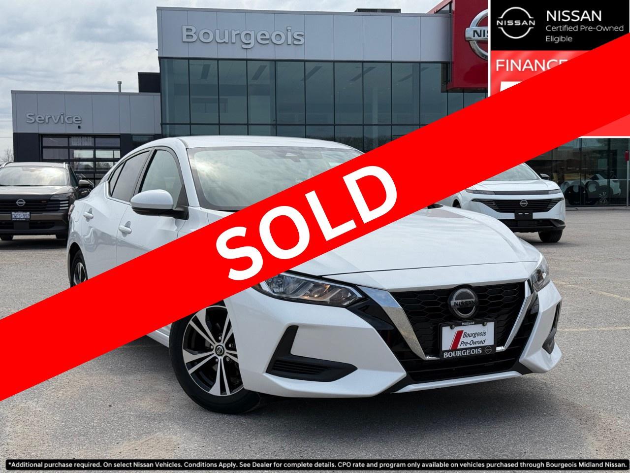 Used 2023 Nissan Sentra SV CVT for sale in Midland, ON