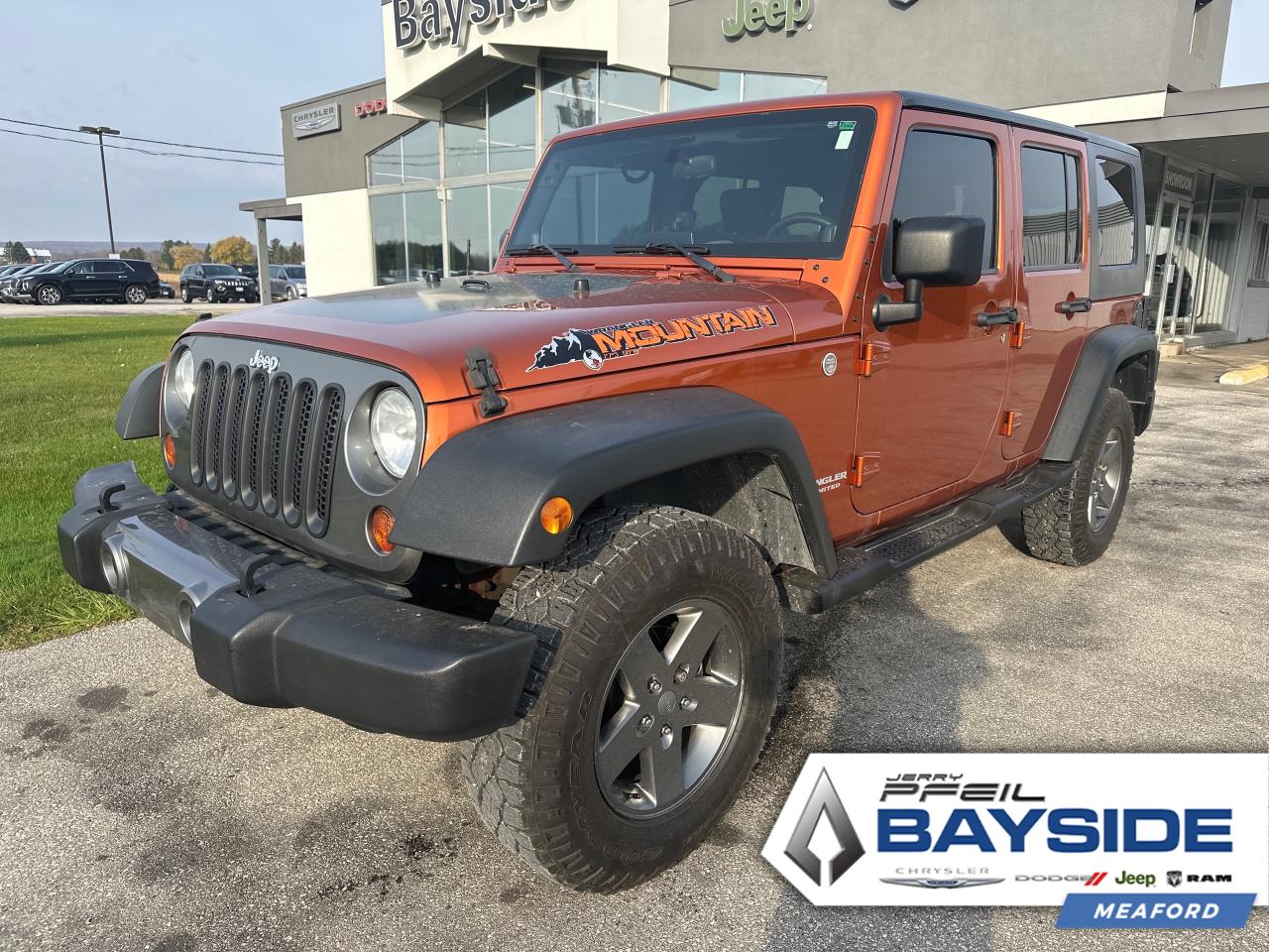 Used 2010 Jeep Wrangler UNLIMITED SPORT for sale in Meaford, ON