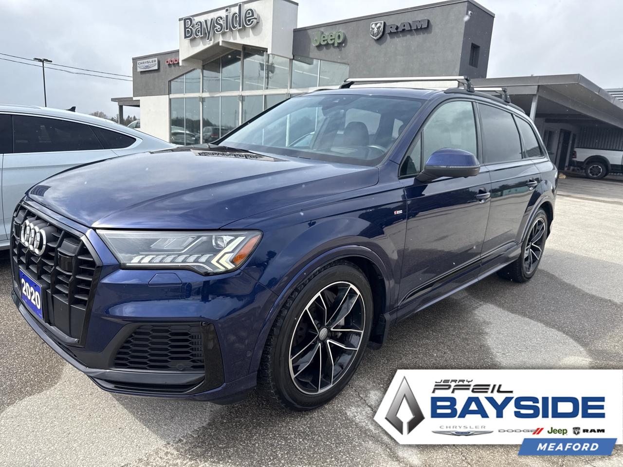 Used 2020 Audi Q7 55 Technik Includes winter tires and rims! for sale in Meaford, ON