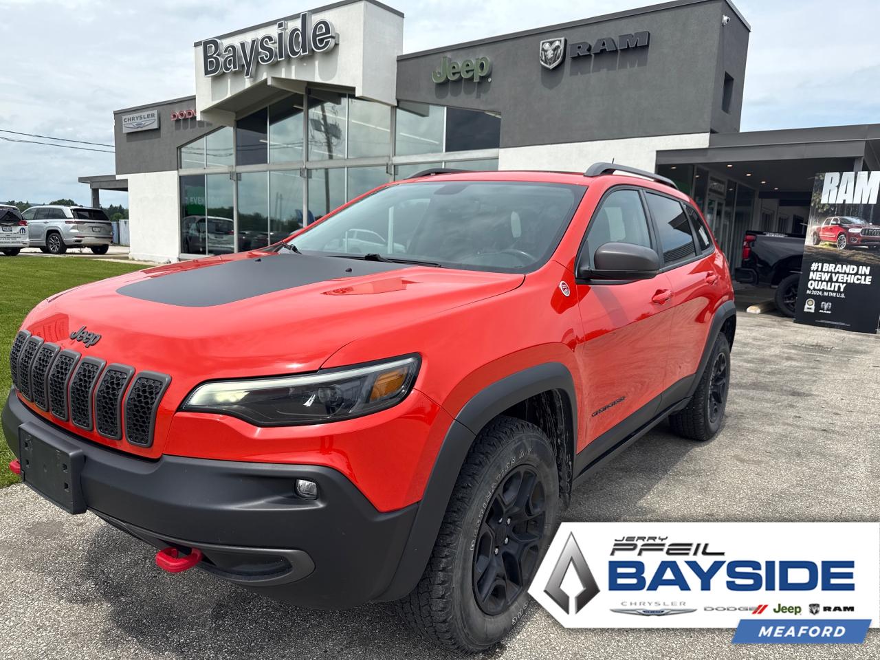 Used 2021 Jeep Cherokee Trailhawk for sale in Meaford, ON