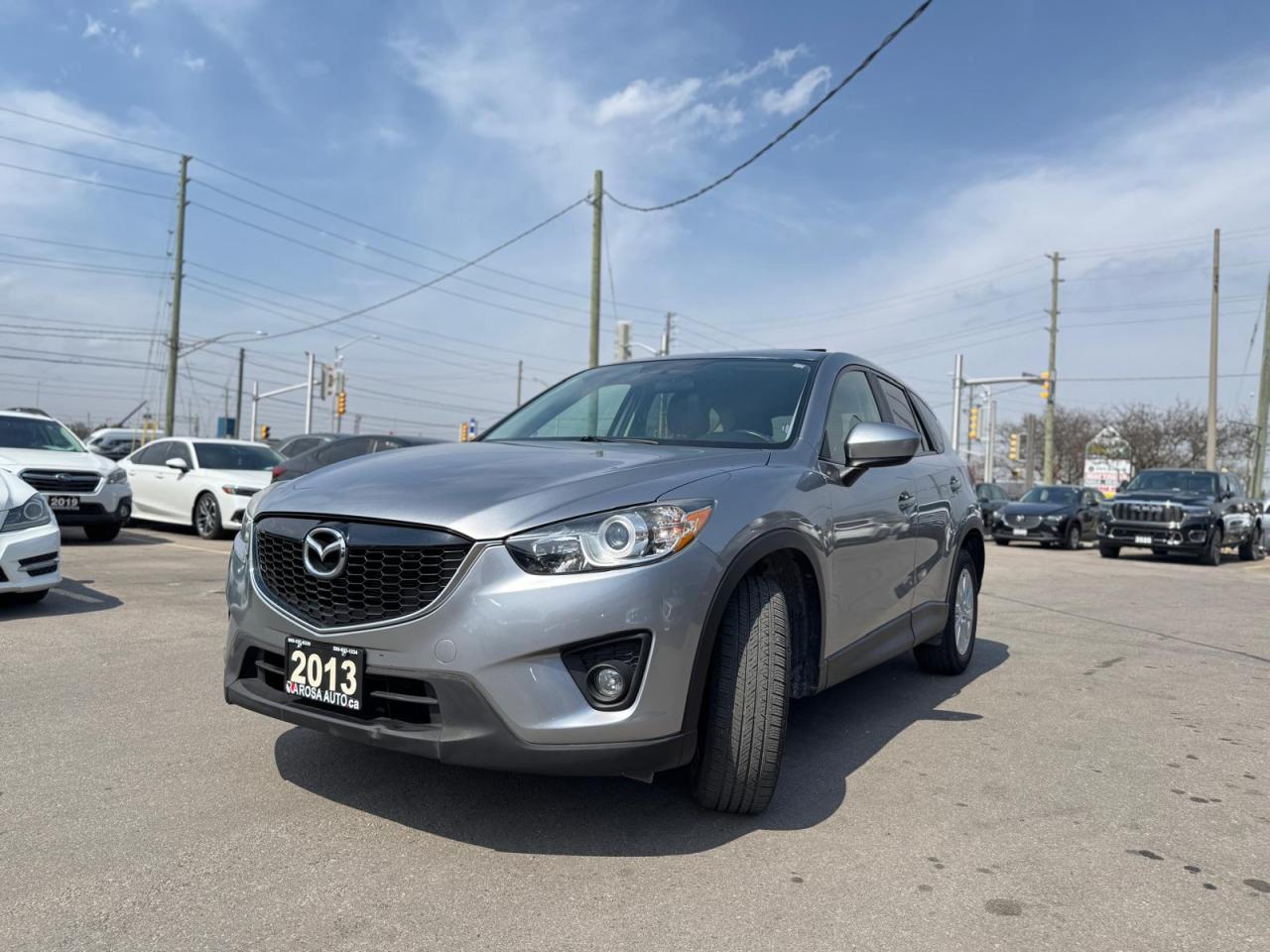 2013 Mazda CX-5 AUTO AWD BACK UP CAMERA LEATHER H-SEAT !!SAFETY!! Photo3