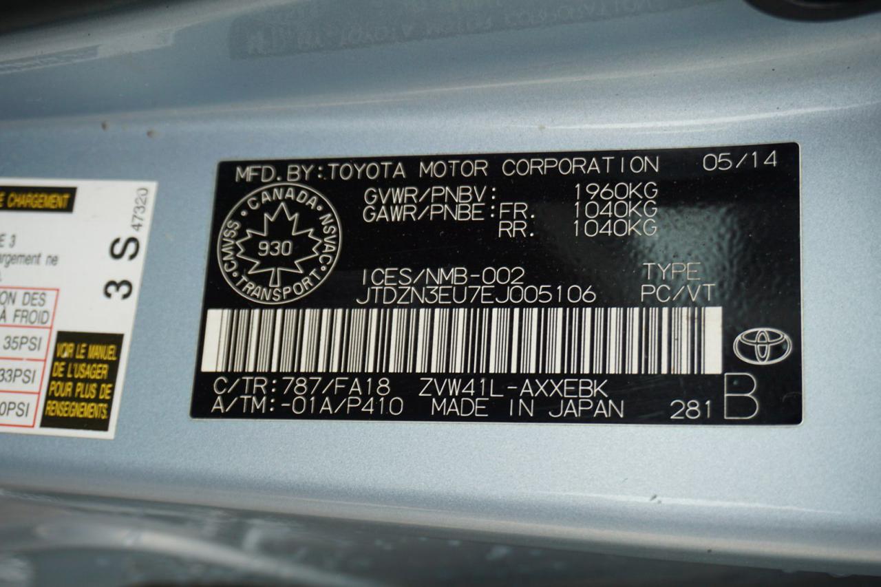 2014 Toyota Prius V CERTIFIED *SERVICE RECORDS* CAMERA BLUETOOTH HEATED SEATS CRUISE ALLOYS - Photo #33