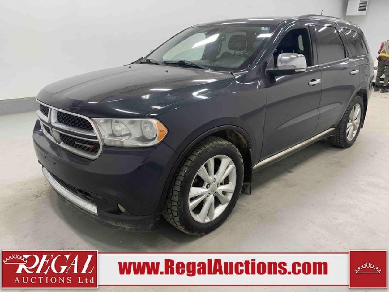 Used 2013 Dodge Durango Crew Plus for sale in Calgary, AB