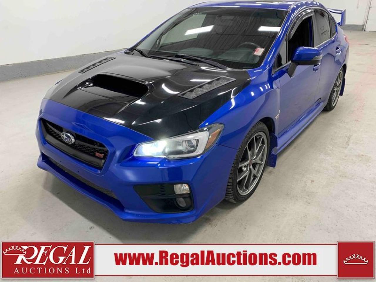 Used 2017 Subaru WRX ST1 for sale in Calgary, AB