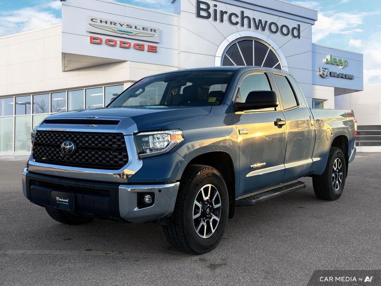 Used 2020 Toyota Tundra 4x4 Double Cab TRD Off Road | 5.99% O.A.C | Local for sale in Winnipeg, MB