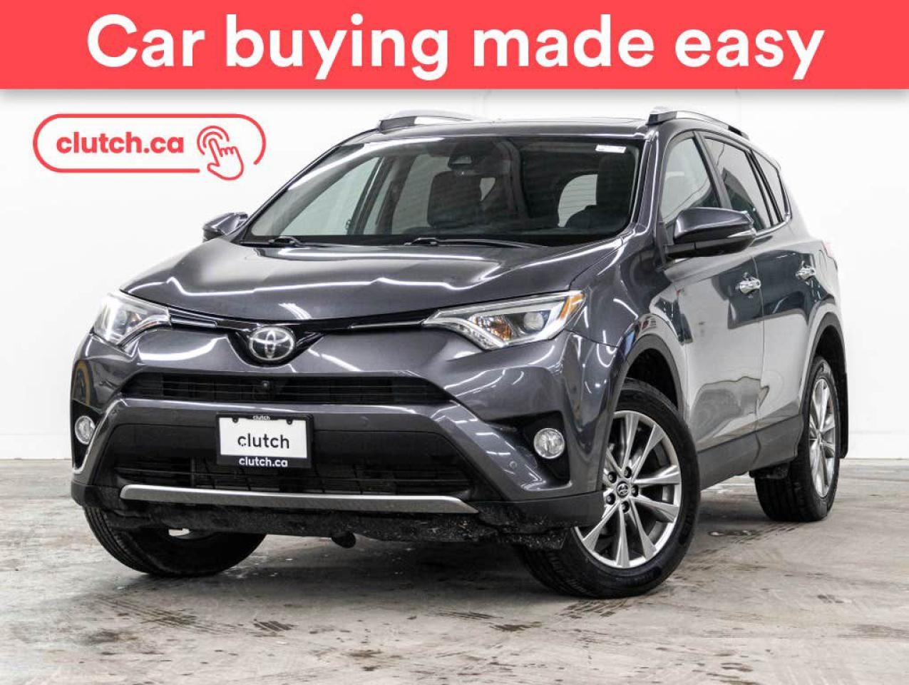 Used 2016 Toyota RAV4 Limited AWD w/ Front Heated Seats, Rearview Cam, Nav for sale in Toronto, ON
