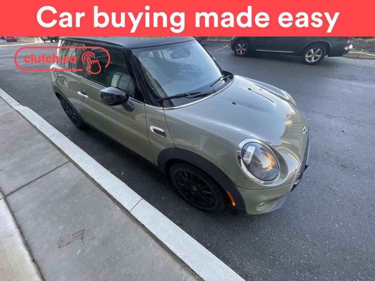 Used 2020 MINI 3 Door Cooper w/ Front Heated Seats, Rearview Cam, Sunroof for sale in Toronto, ON