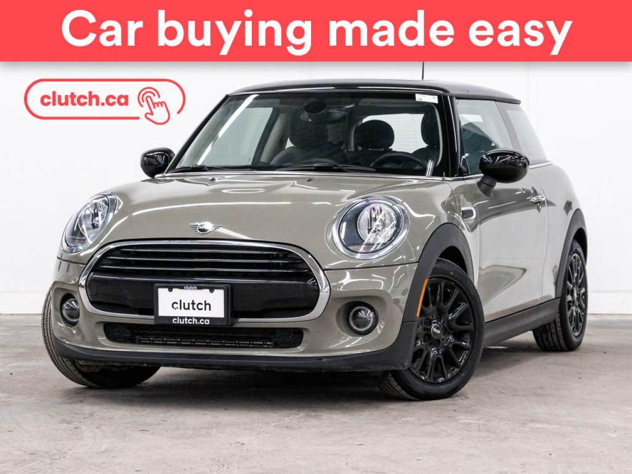 Used 2020 MINI 3 Door Cooper w/ Front Heated Seats, Rearview Cam, Sunroof for sale in Toronto, ON