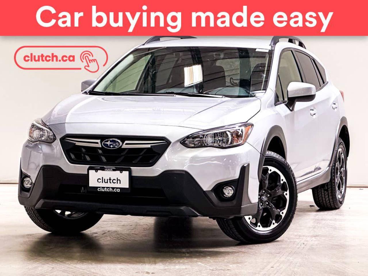 Used 2022 Subaru XV Crosstrek Touring AWD w/ EyeSight Pkg. w/ Apple CarPlay, Heated Front Seats, Rearview Cam for sale in Toronto, ON