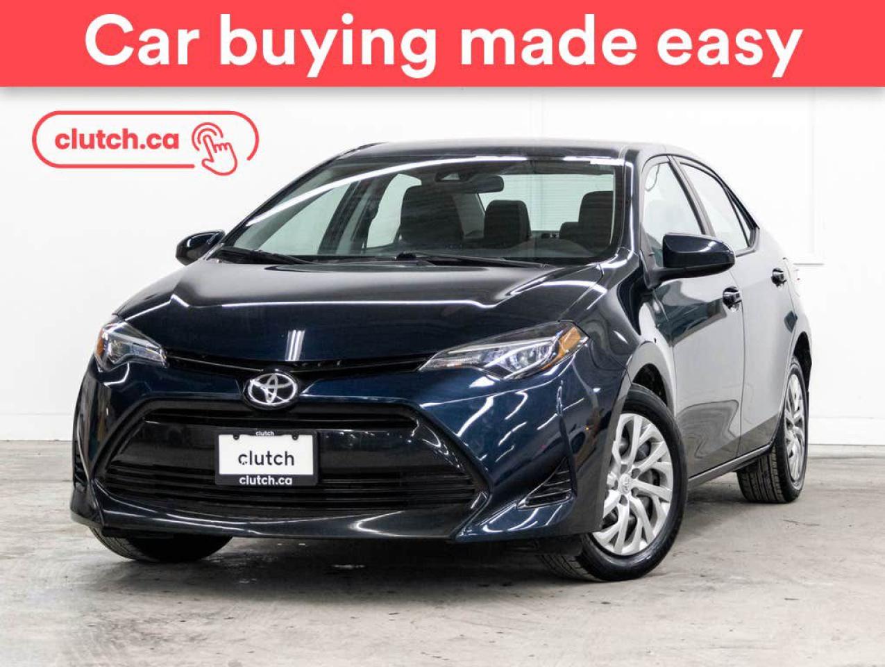 Used 2018 Toyota Corolla LE w/ Heated Front Seats, Rearview Cam, Bluetooth for sale in Toronto, ON