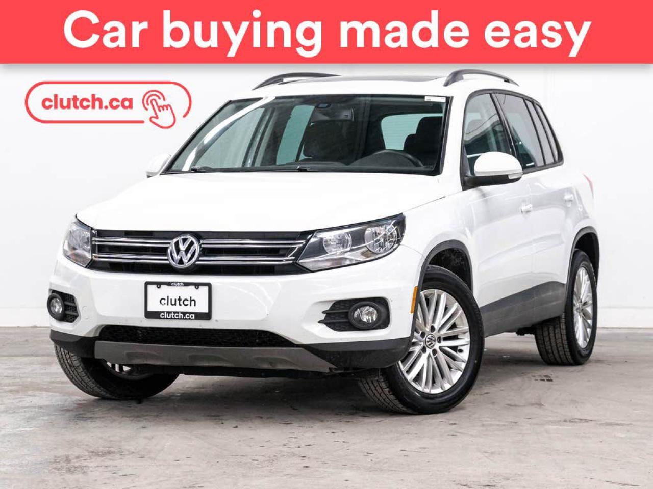 Used 2016 Volkswagen Tiguan Special Edition AWD w/Bluetooth, Rearview Cam, Sunroof for sale in Toronto, ON