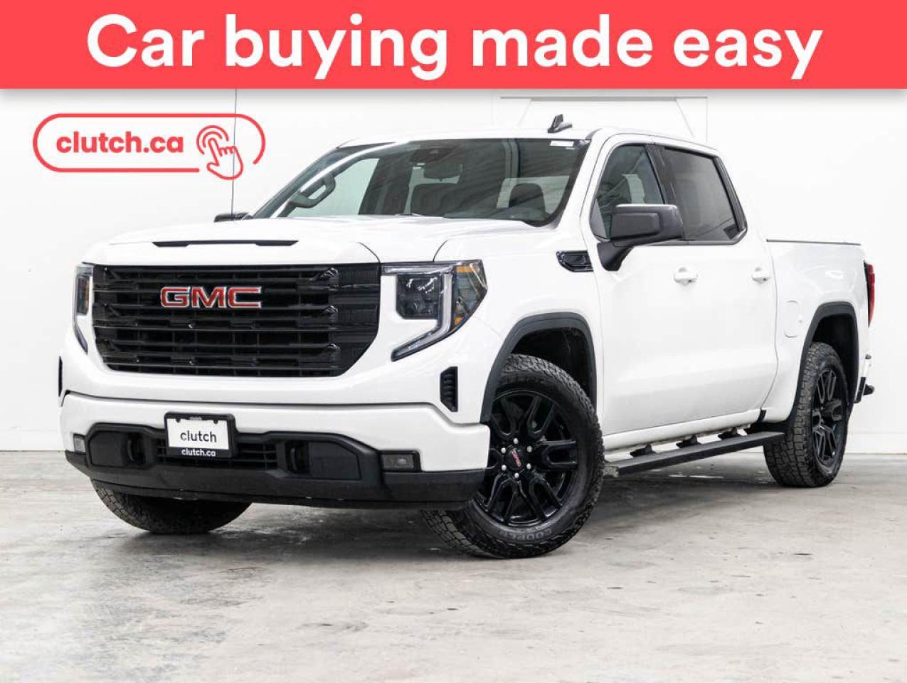 Used 2022 GMC Sierra 1500 Elevation Crew Cab 4WD w/Apple Carplay & Android Auto, Heated Front Seats, Backup Cam for sale in Toronto, ON