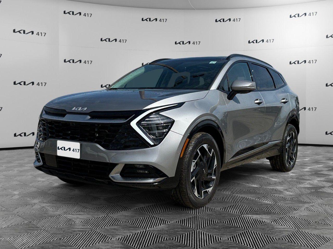 New 2025 Kia Sportage Plug-In Hybrid SX AWD w/Black Interior for sale in Gloucester, ON