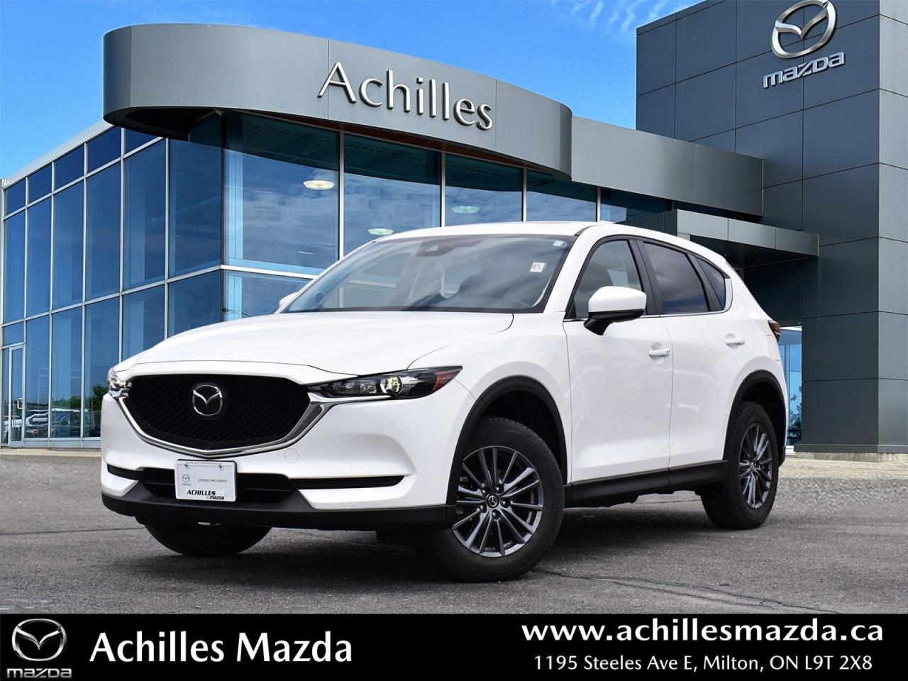 Used 2021 Mazda CX-5 GS-AWD, COMFORT PKG, MOONROOF for sale in Milton, ON