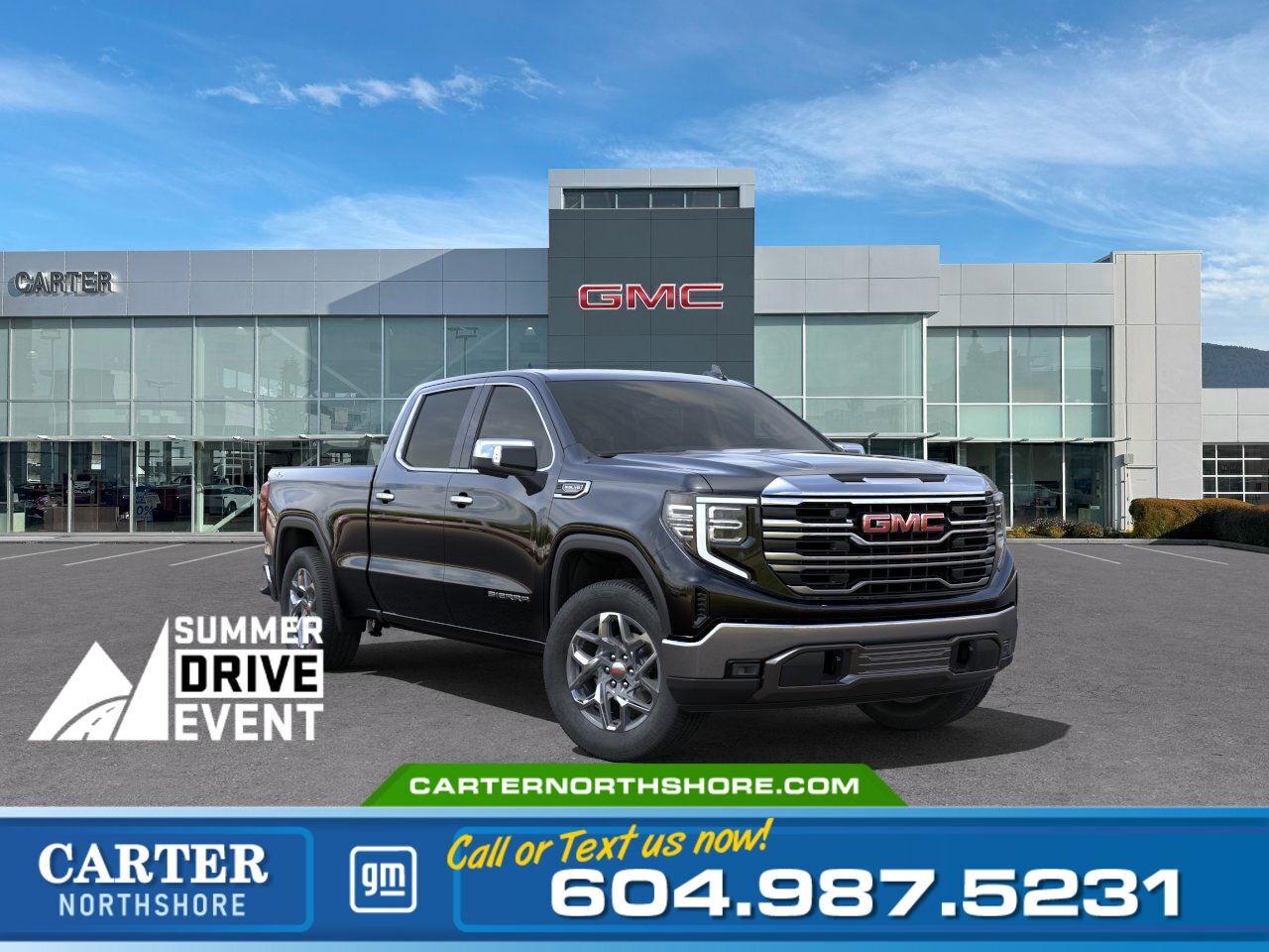 New 2025 GMC Sierra 1500 SLT 4WD | Alum Wheels/Bose Spkrs/HD Cam for sale in North Vancouver, BC