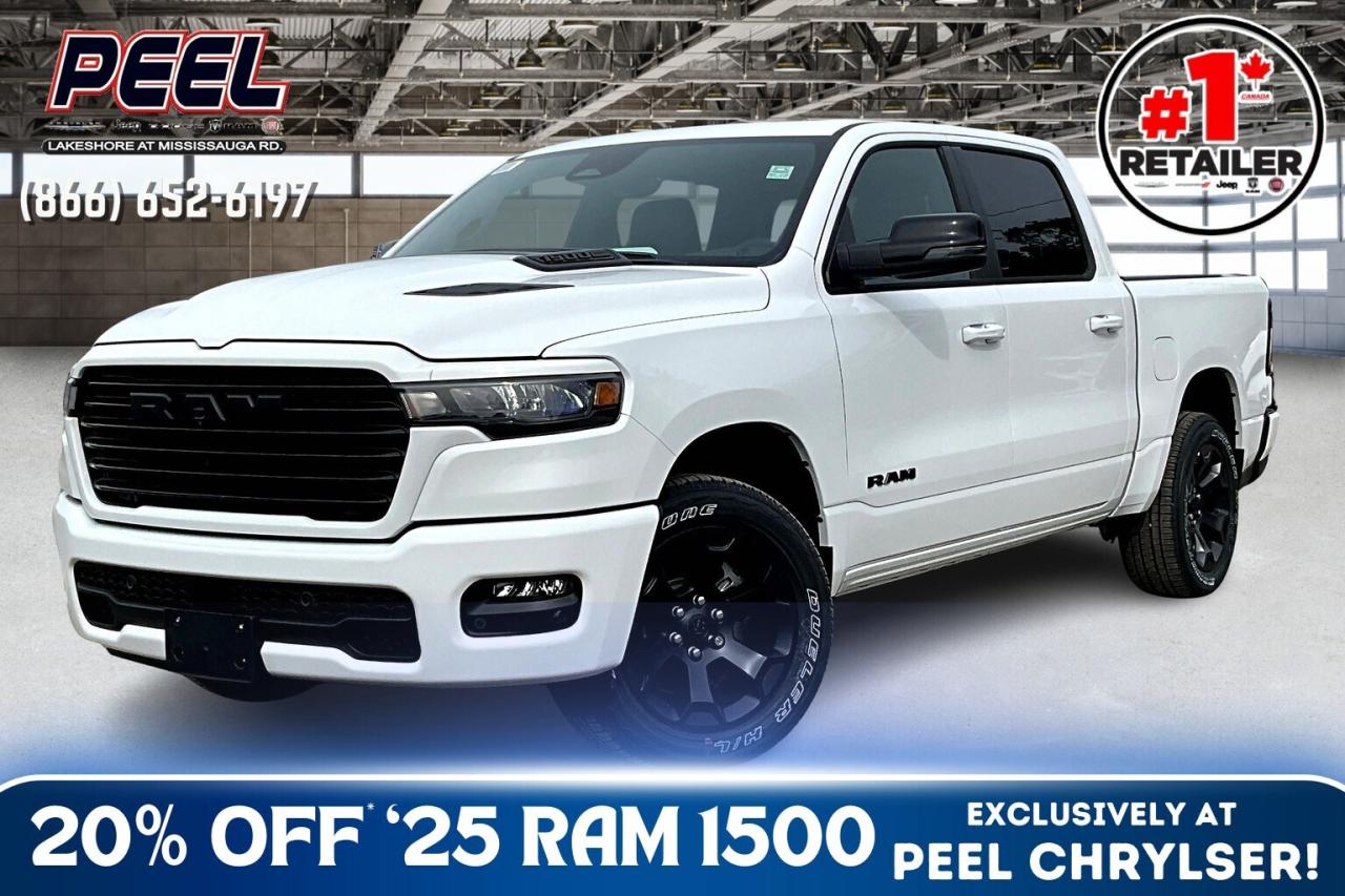 New 2025 RAM 1500 SPORT CREW | Leather | Pano Roof | Sport Hood for sale in Mississauga, ON