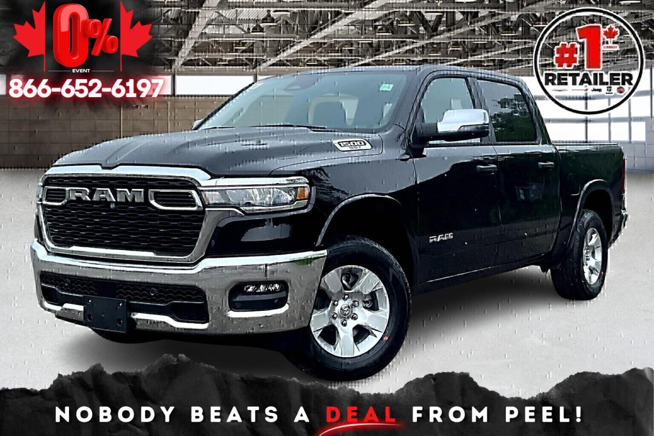 New 2025 RAM 1500 BIG HORN CREW 4X4 | Adapt Cruise | 3.0L Hurricane for sale in Mississauga, ON