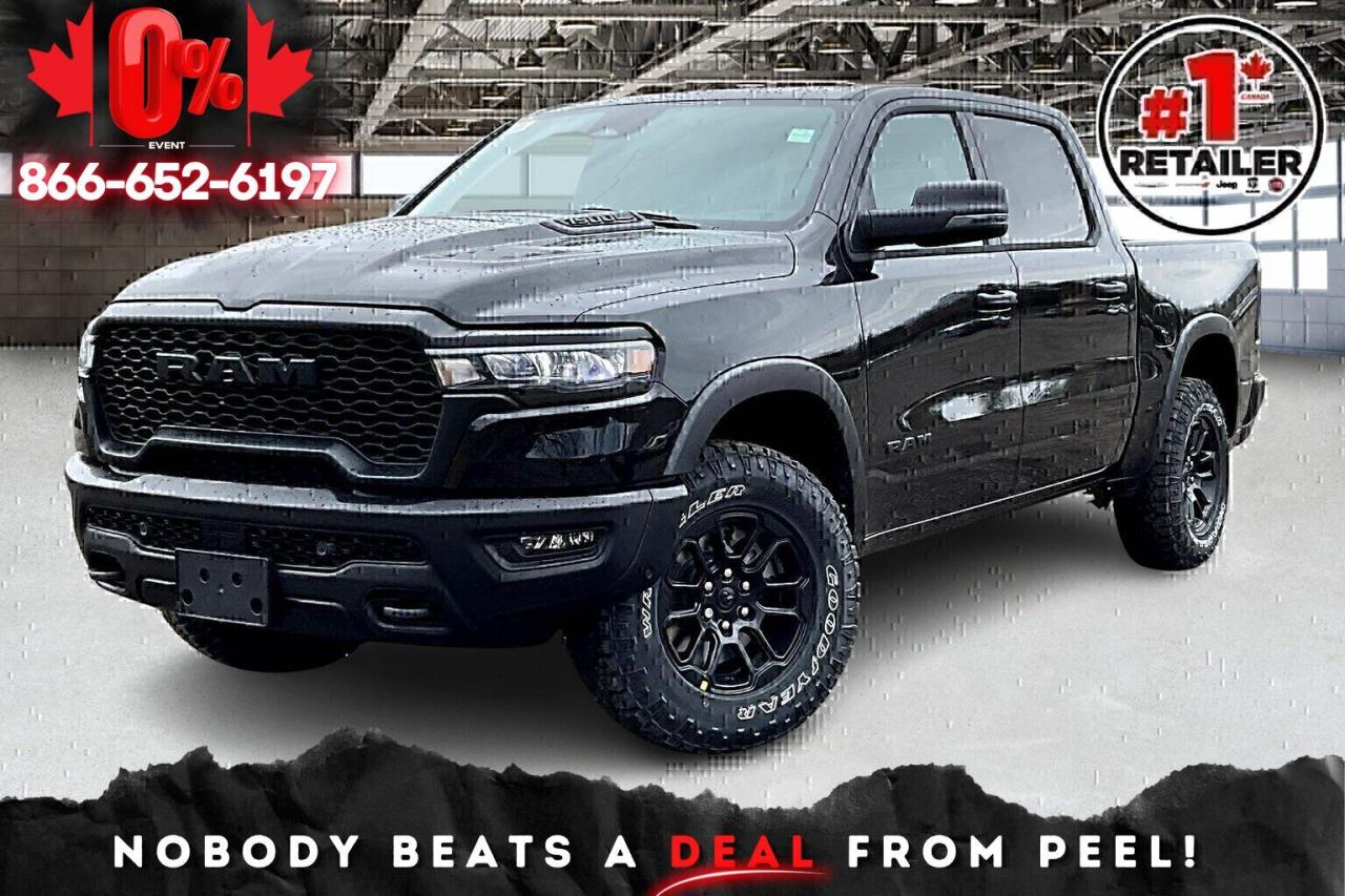 New 2025 RAM 1500 REBEL CREW | Sport Hood | 12