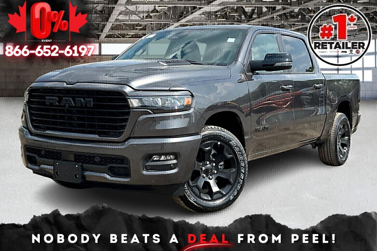 New 2025 RAM 1500 SPORT CREW | Pano Roof | Sport Hood | Anti Spin for sale in Mississauga, ON