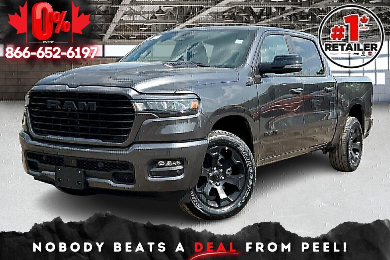 New 2025 RAM 1500 SPORT CREW | Pano Roof | Sport Hood | Anti Spin for sale in Mississauga, ON