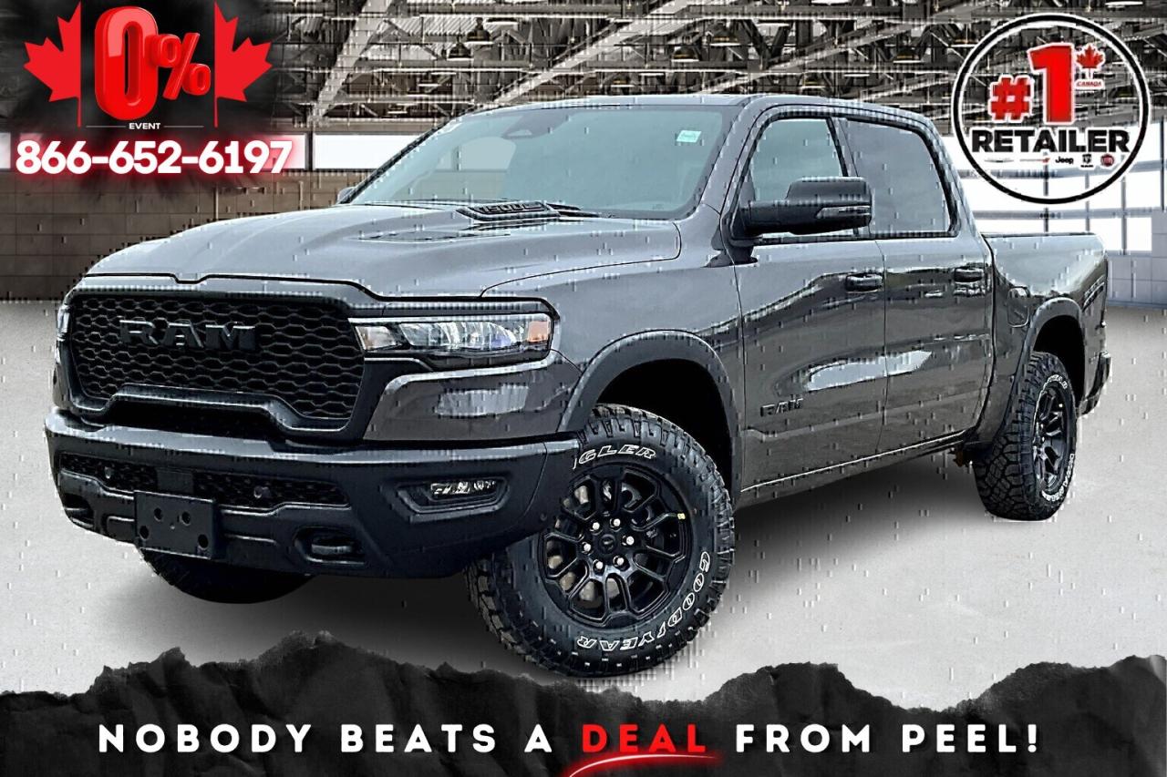New 2025 RAM 1500 REBEL CREW | Sport Hood | 12