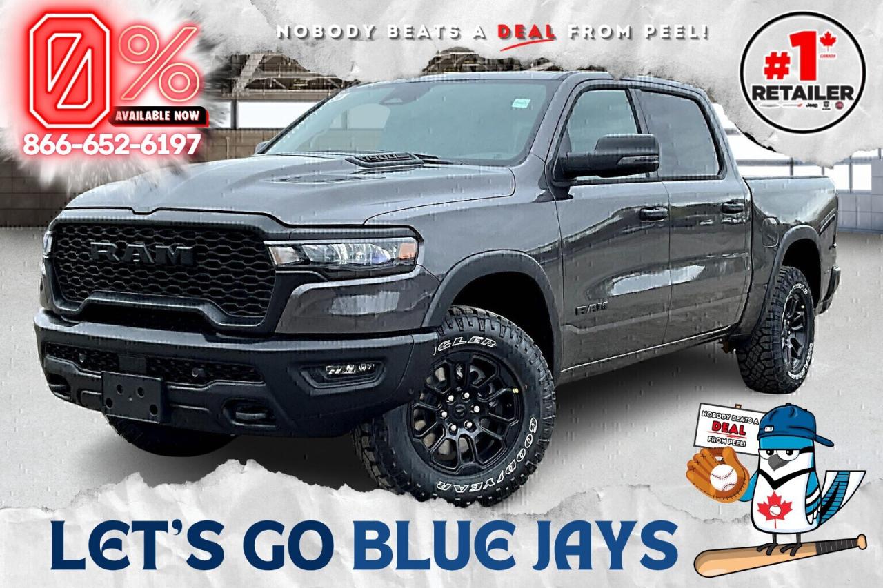 New 2025 RAM 1500 REBEL CREW | Sport Hood | 12