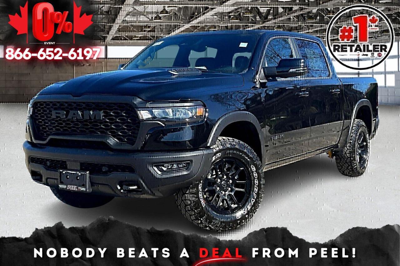New 2025 RAM 1500 REBEL CREW | Leather | Pano Roof | Level 2 for sale in Mississauga, ON