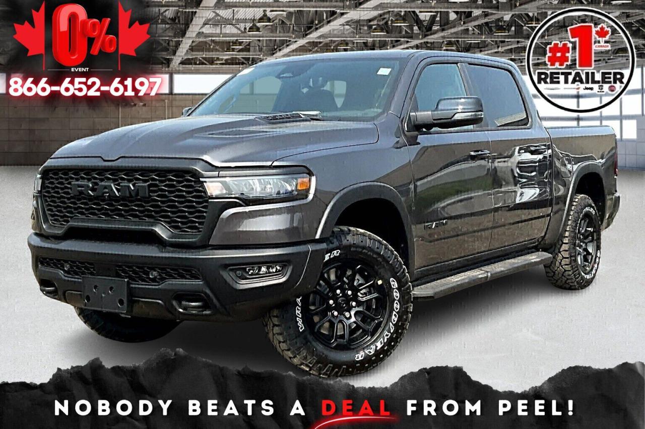 New 2025 RAM 1500 REBEL CREW | Leather | AdvancedSafety 2 | PanoRoof for sale in Mississauga, ON