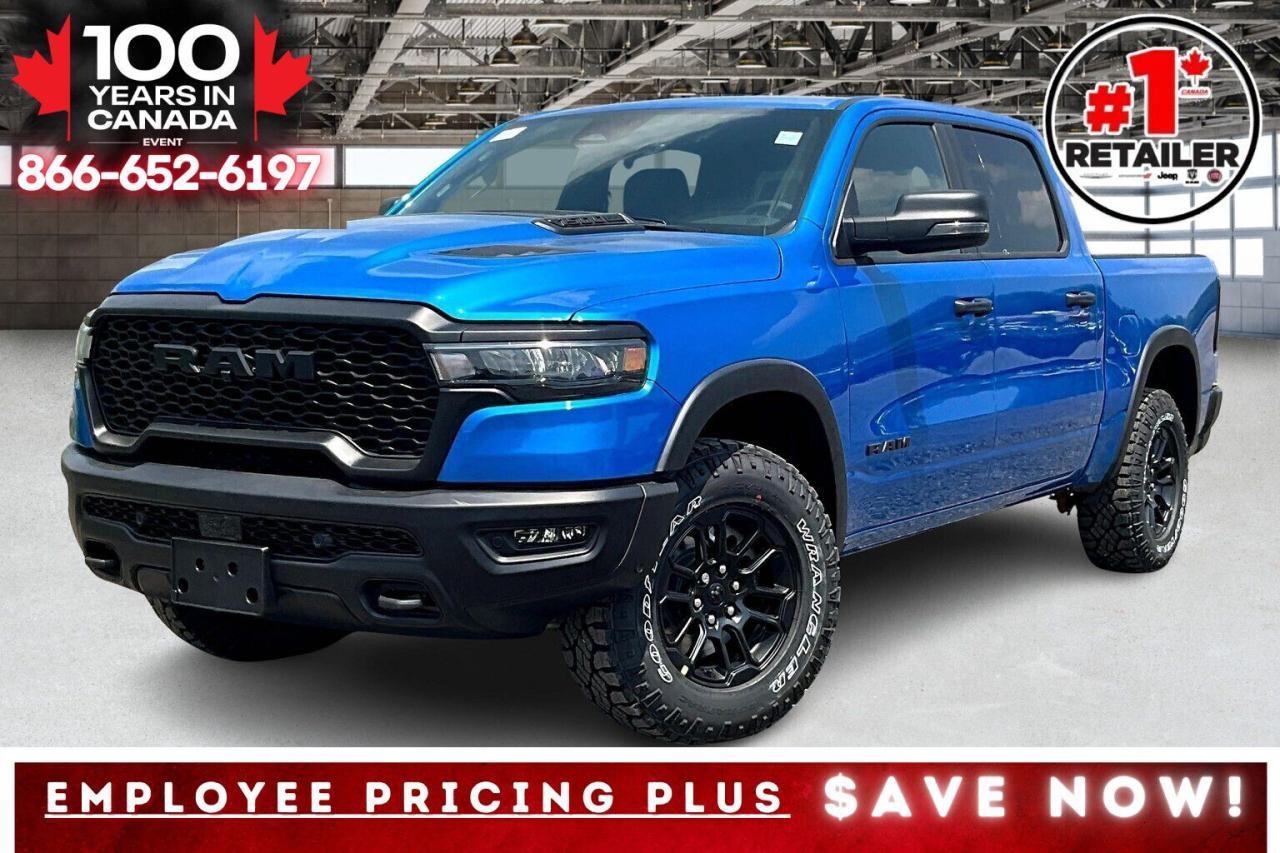 New 2025 RAM 1500 REBEL CREW | LEVEL 1 EQUIP | 3.0L HURRICANE | 4X4 for sale in Mississauga, ON