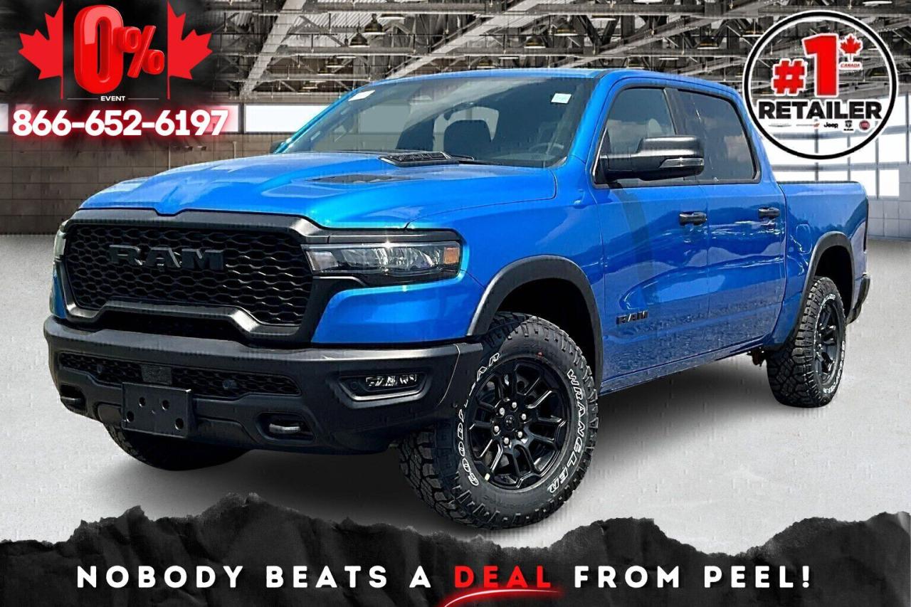 New 2025 RAM 1500 REBEL CREW | LEVEL 1 EQUIP | 3.0L HURRICANE | 4X4 for sale in Mississauga, ON
