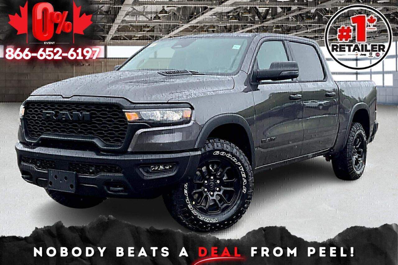 New 2025 RAM 1500 REBEL CREW | LEVEL 1 EQUIP | 3.0L HURRICANE | 4X4 for sale in Mississauga, ON