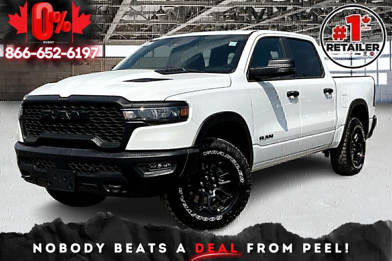 New 2025 RAM 1500 REBEL CREW | LEVEL 1 EQUIP | 3.0L HURRICANE | 4X4 for sale in Mississauga, ON