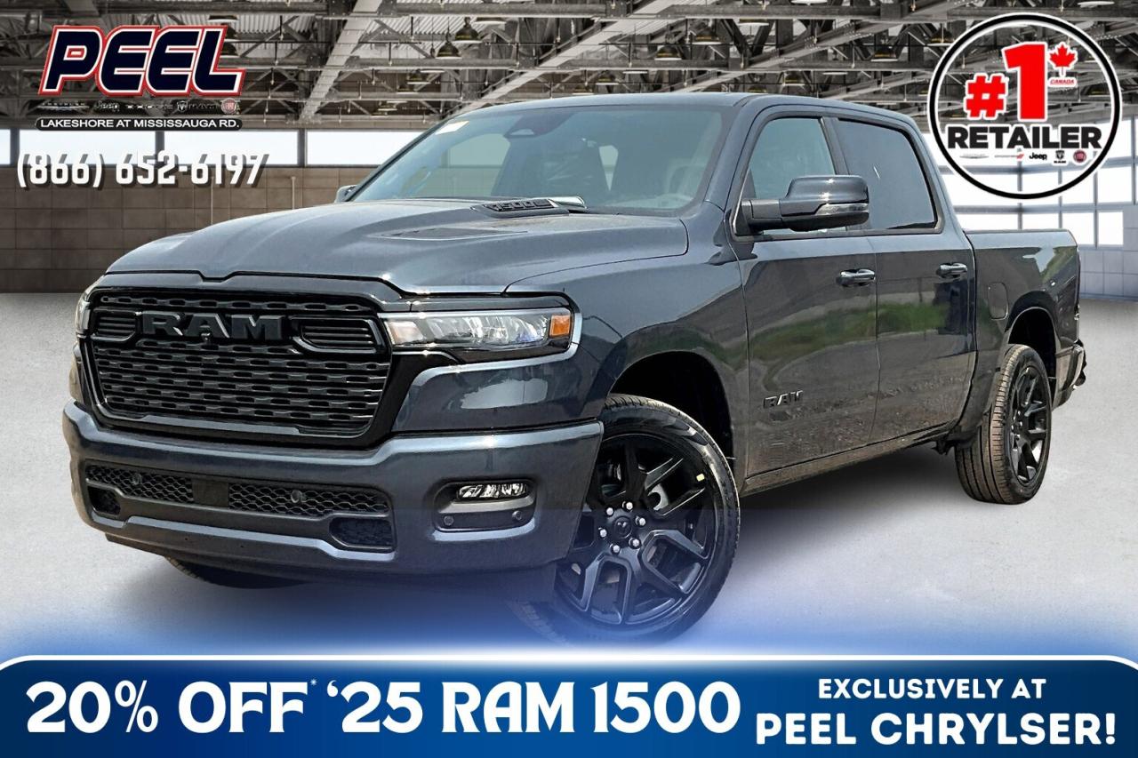 New 2025 RAM 1500 SPORT CREW | Leather | Pano Roof | Sport Hood for sale in Mississauga, ON