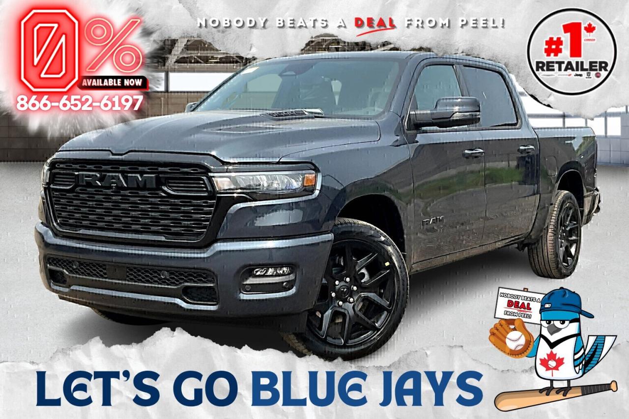 New 2025 RAM 1500 SPORT CREW | Leather | Pano Roof | Sport Hood for sale in Mississauga, ON