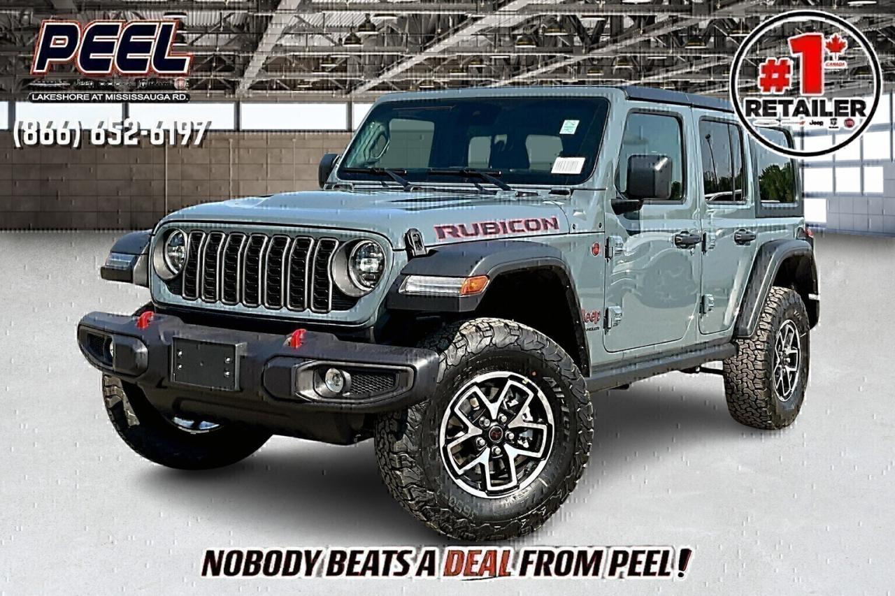 New 2025 Jeep Wrangler RUBICON 4DR | Hardtop | Conv Group | V6 for sale in Mississauga, ON