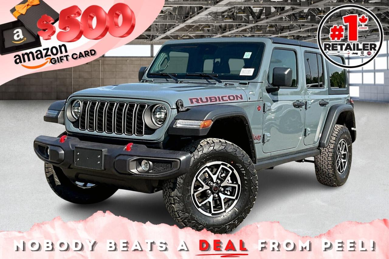 New 2025 Jeep Wrangler NOBODY BEATS A DEAL FROM PEEL !!!!!!!!!!!!!!!!!!!! for sale in Mississauga, ON