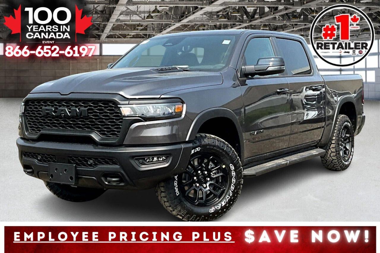 New 2025 RAM 1500 REBEL CREW | Leather | AdvancedSafety 2 | PanoRoof for sale in Mississauga, ON