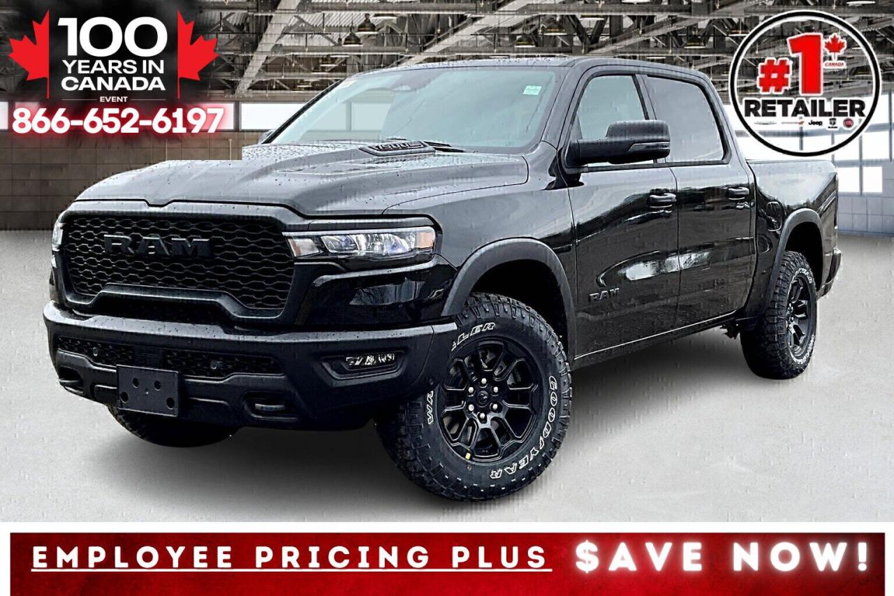 New 2025 RAM 1500 REBEL CREW | Sport Hood | 12