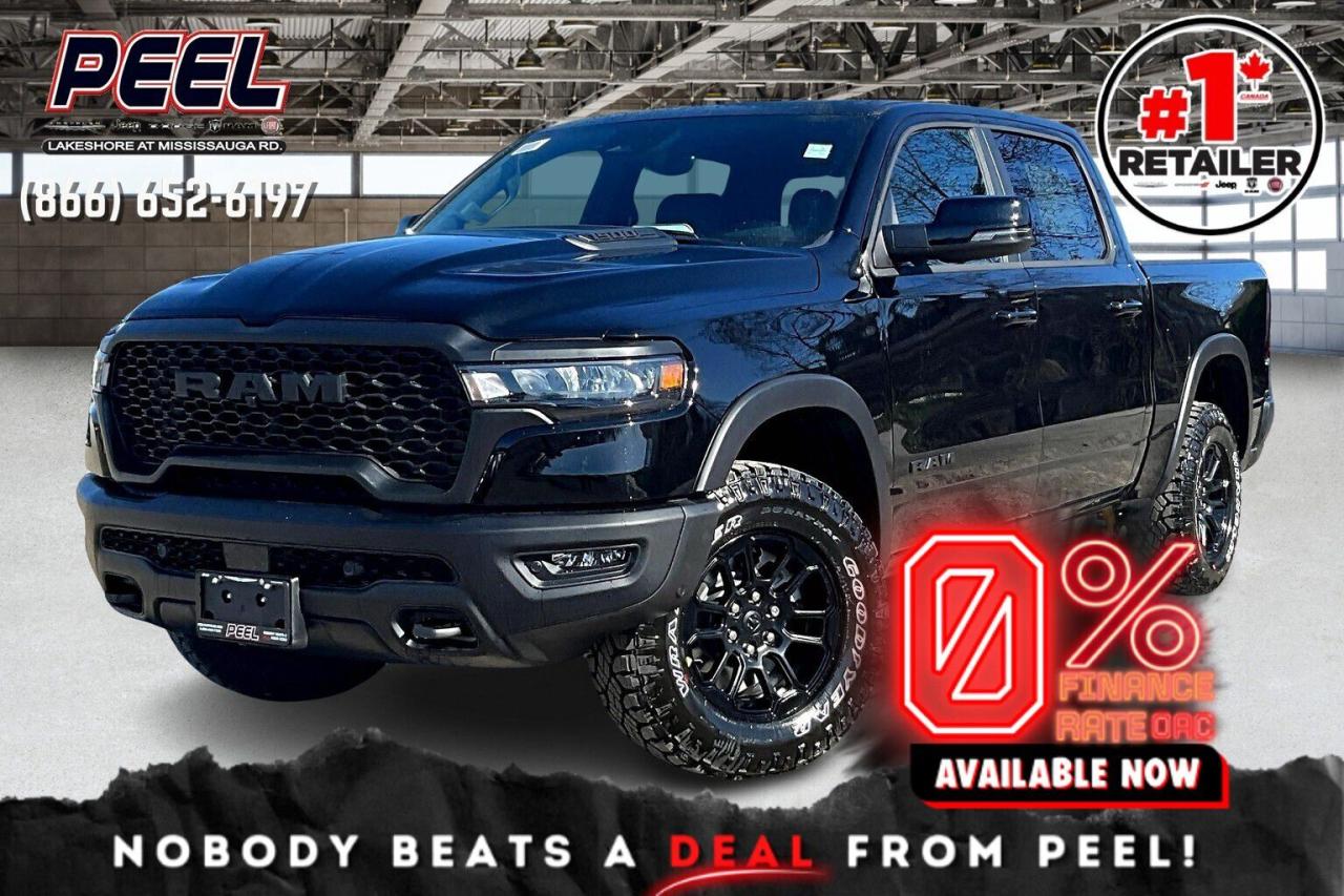 New 2025 RAM 1500 REBEL CREW | Leather | Pano Roof | Level 2 for sale in Mississauga, ON